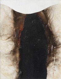 Alberto Burri, Combustione, 1968