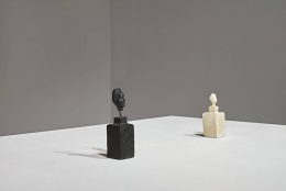 Installation image for Alberto Giacometti: Intimate Immensity, Sculptures 1935-1945, at Luxembourg + Co.
