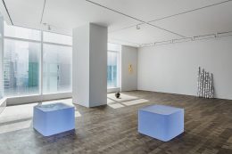 Installation image for Roni Horn, at Hauser & Wirth