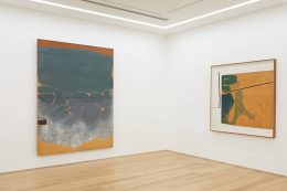 Installation image for Victor Pasmore: Space as Motif (Works from 1960-1970), at Marlborough