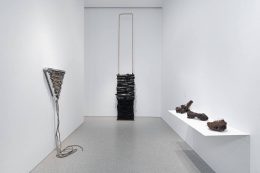 Installation image for Art of Defiance: Radical Materials, at Michael Rosenfeld Gallery