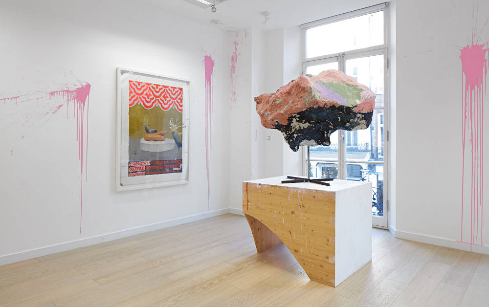 Franz West Indoor Sculptures at Omer Tiroche Gallery