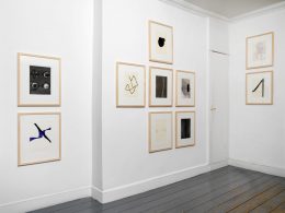 Installation image for allele. New works by Thomas Müller, at Patrick Heide Contemporary Art