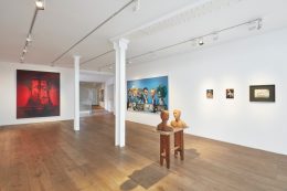 Installation image for Contemplating the Spiritual in Contemporary Art, at rosenfeld