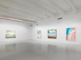 Installation image for Ed Clark, at Hauser & Wirth