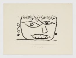 Paul Klee, es wurmt ihn (It Annoys Him), 1938