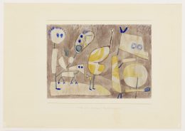 Paul Klee, Ungeheuer in Bereitschaft (Monsters in readiness), 1939