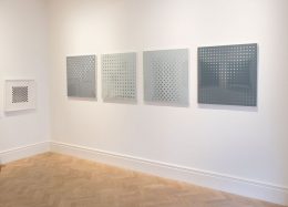 Installation image for Bridget Riley: Lines of Enquiry, at Lyndsey Ingram