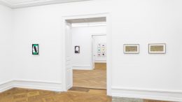 Installation image for Albrecht Schnider, at Mai 36 Galerie