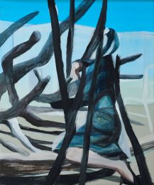 Marc Desgrandchamps, Untitled (Jardins obscurs #7), 2019