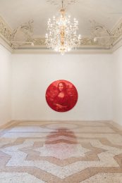 Installation image for Yan Pei-Ming: L’ultimo Sorriso, Le Dernier Sourire, The Last Smile, at MASSIMODECARLO