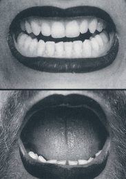 Anna Maria Maiolino, In-Out (Antropofagia) [In-Out (Antropophagy)], from the series Fotopoemação [Photopoemaction] (detail), 1973/74–2000