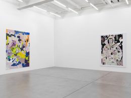 Installation image for Michael Williams: New Paintings, at Galerie Eva Presenhuber