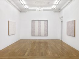 Installation image for McArthur Binion: White:Work, at MASSIMODECARLO
