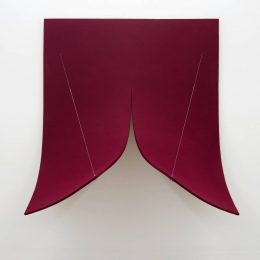 Naama Tsabar, Work on Felt (Variation 8), Bordeaux, 2016