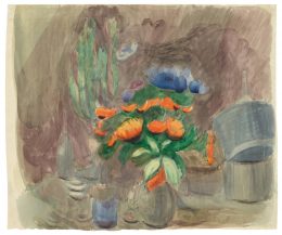 Otto Meyer-Amden, Otto Meyer-Amden, Otto Meyer-Amden, Otto Meyer-Amden, Otto Meyer-Amden, Otto Meyer-Amden & Otto Meyer-Amden, Still life with flowers, ca. 1928-1930
