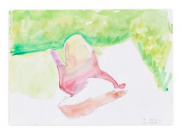 Maria Lassnig, Am Lande (In the Countryside), ca. 1986-1999