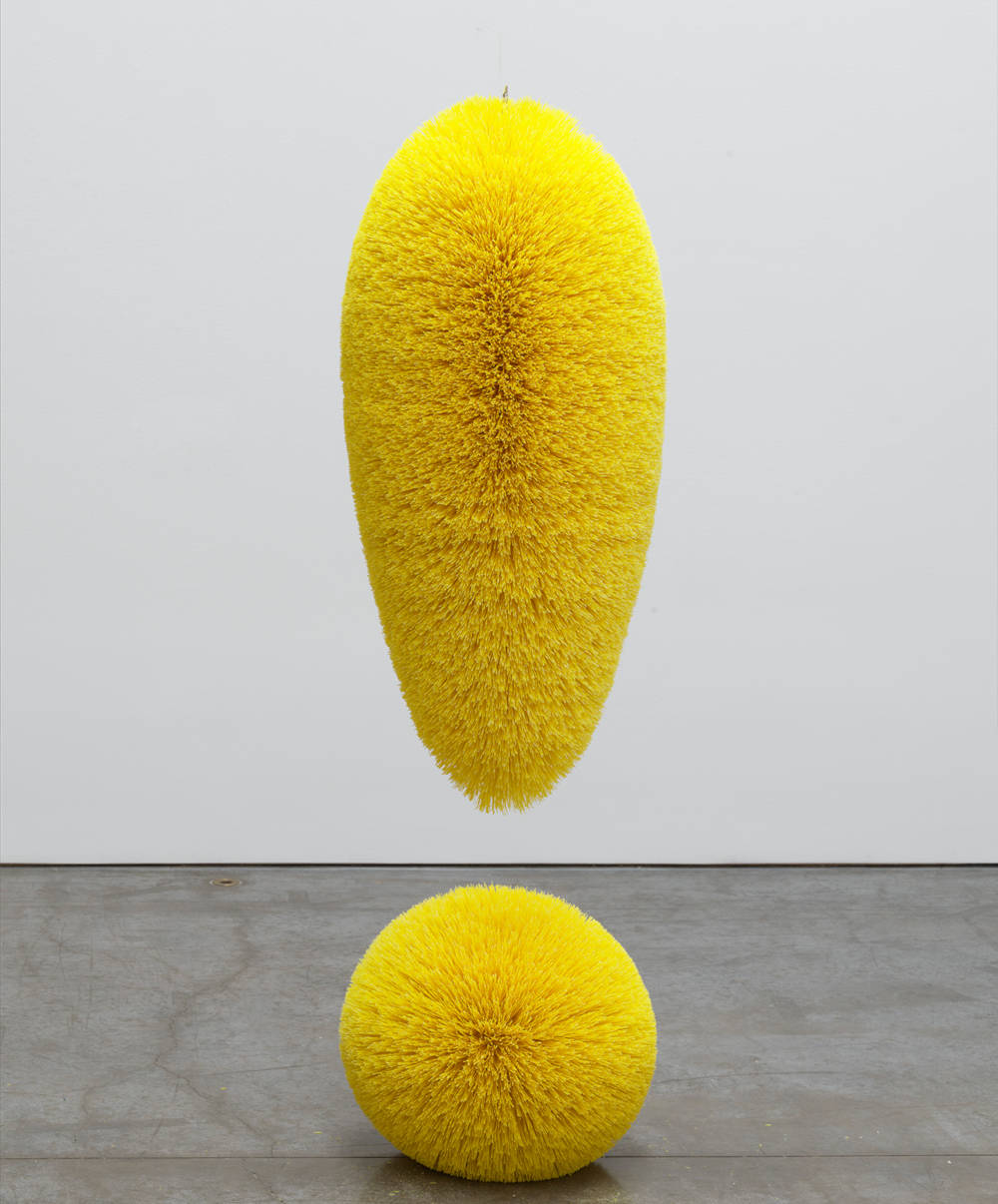 Richard Artschwager, Exclamation Point (Yellow), 2001