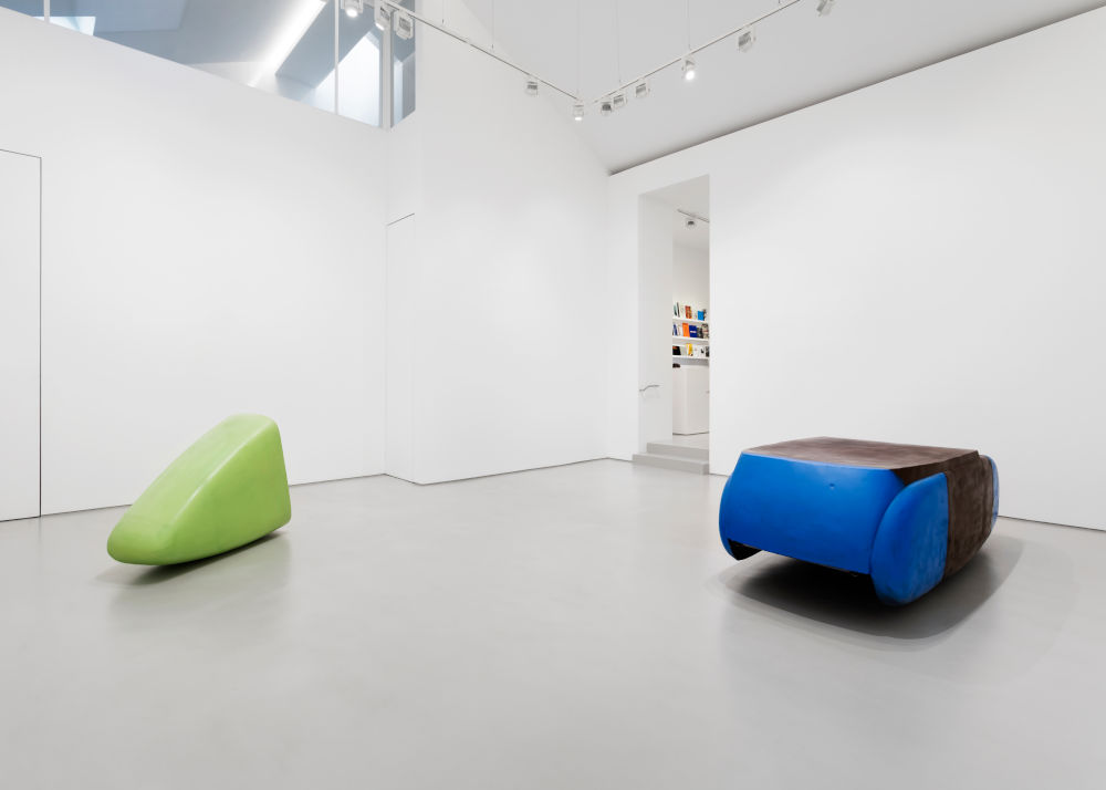 Installation image for Robert Grosvenor: New Works, at Galerie Max Hetzler