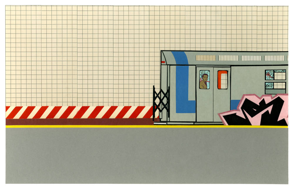 Joseph Webster Golinkin, Richard Sloat & Greg Lamarche, Leaving the Station, 2017