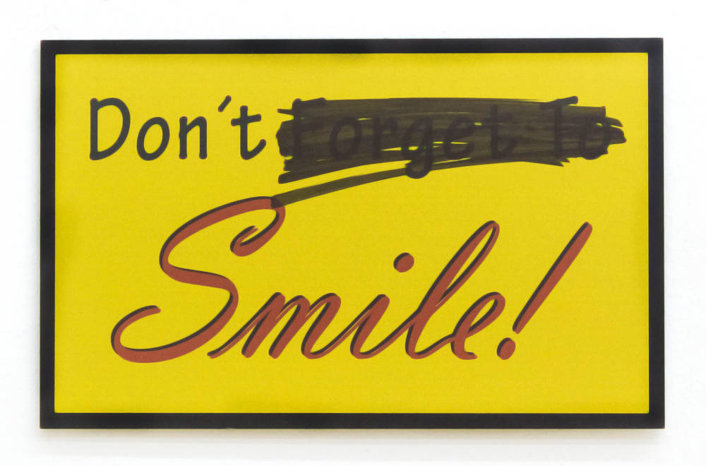 Nicolas Ceccaldi, Don’t (Forget To) Smile, 2020