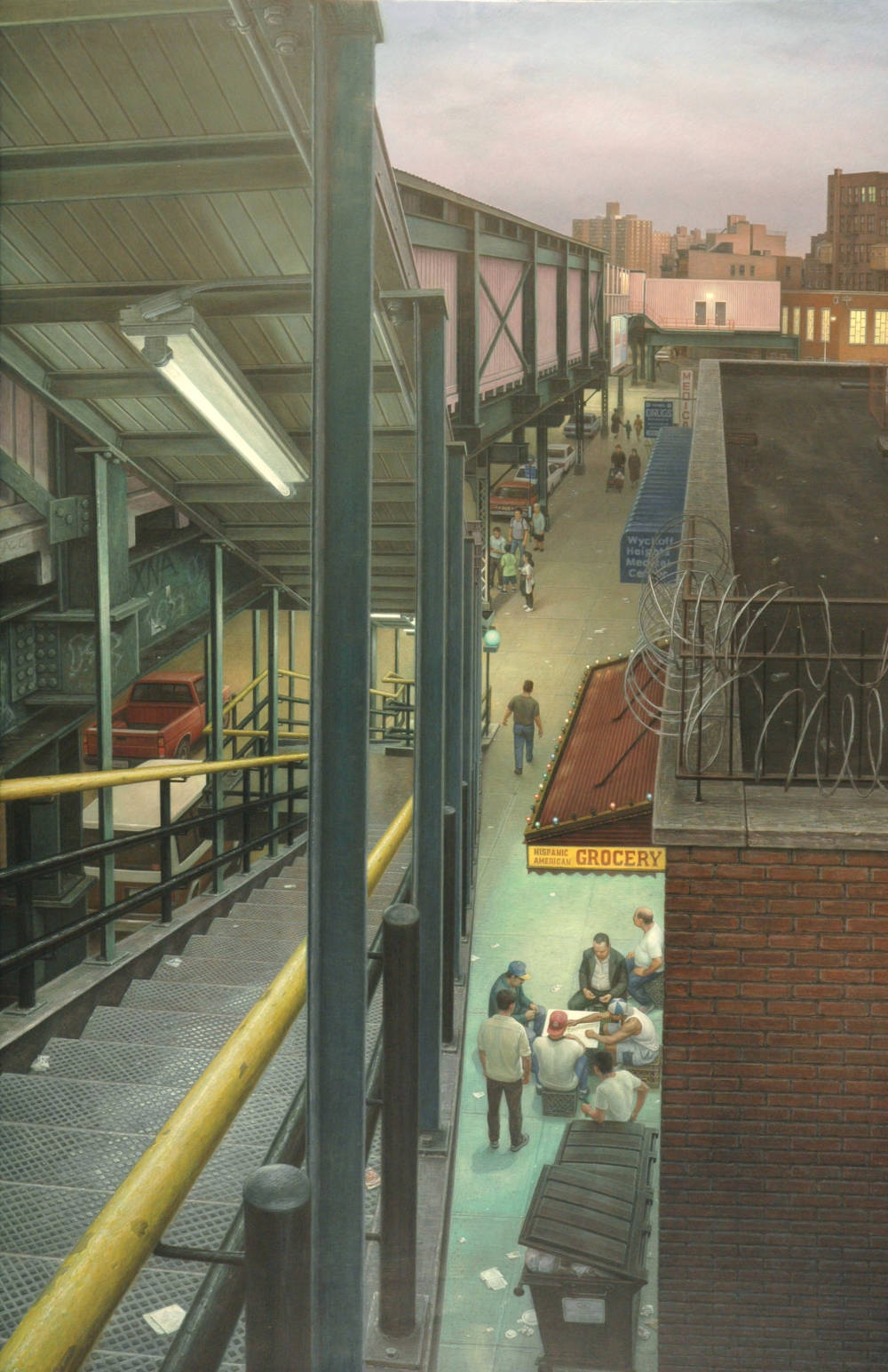 Francis Luis Mora, Reginald Marsh, John Sloan, Joseph Webster Golinkin & Doug Safranek, Trancado, 2002