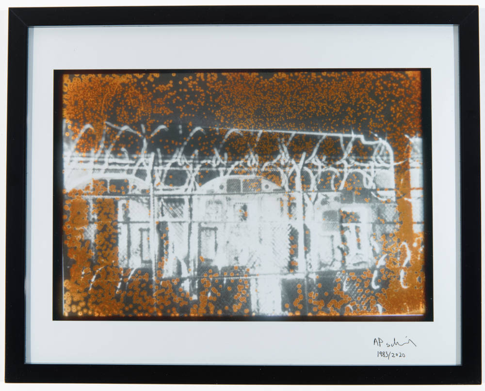 PHASE 2 & David Schmidlapp, Subway Yard, 1983/2020