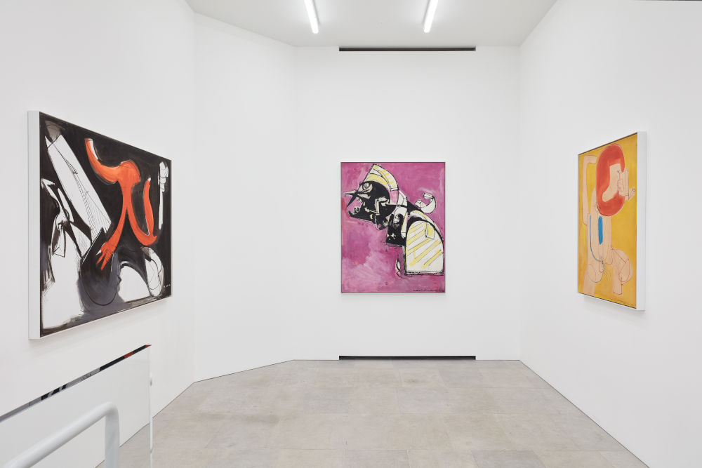 Installation image for Hans Hofmann: Fury: Painting after the War, at Bastian
