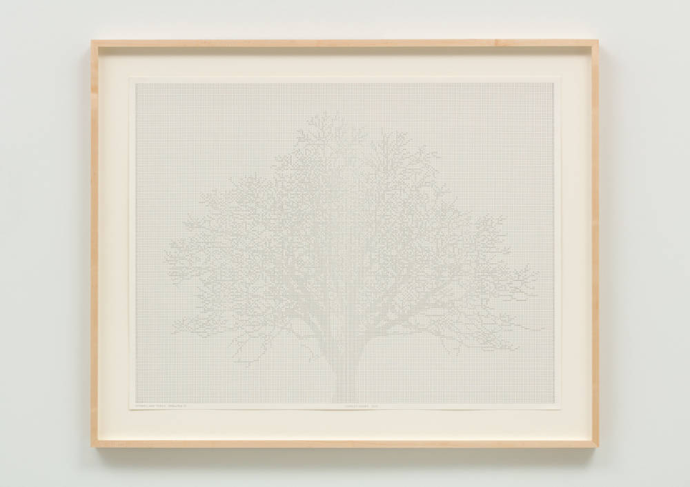 Charles Gaines, Numbers and Trees: Drawing 13, 2016