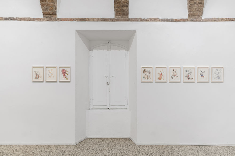 Installation image for Marta Spagnoli: Whiteout, at Galleria Continua