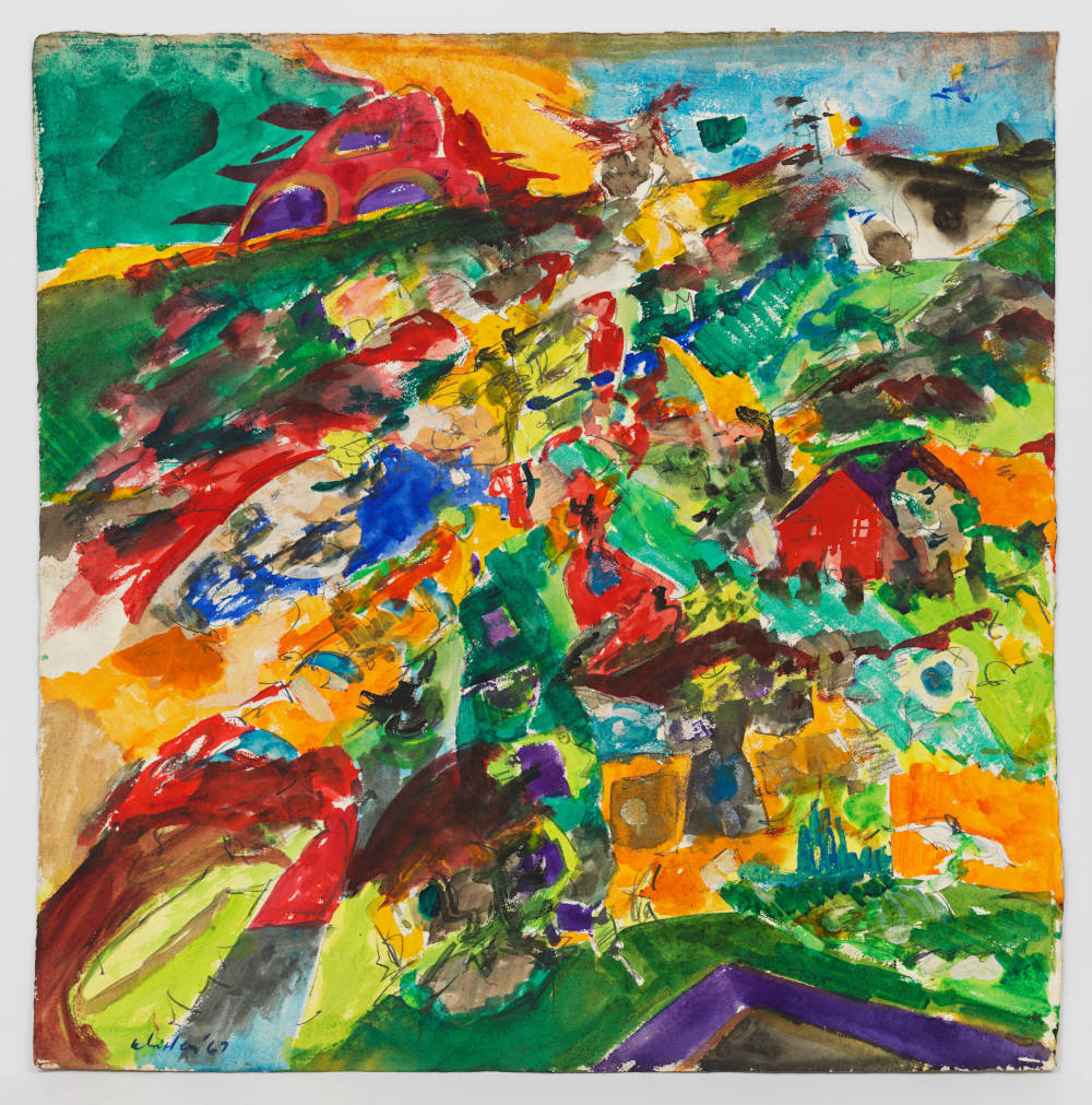 Vertical Landscape #3, 1967