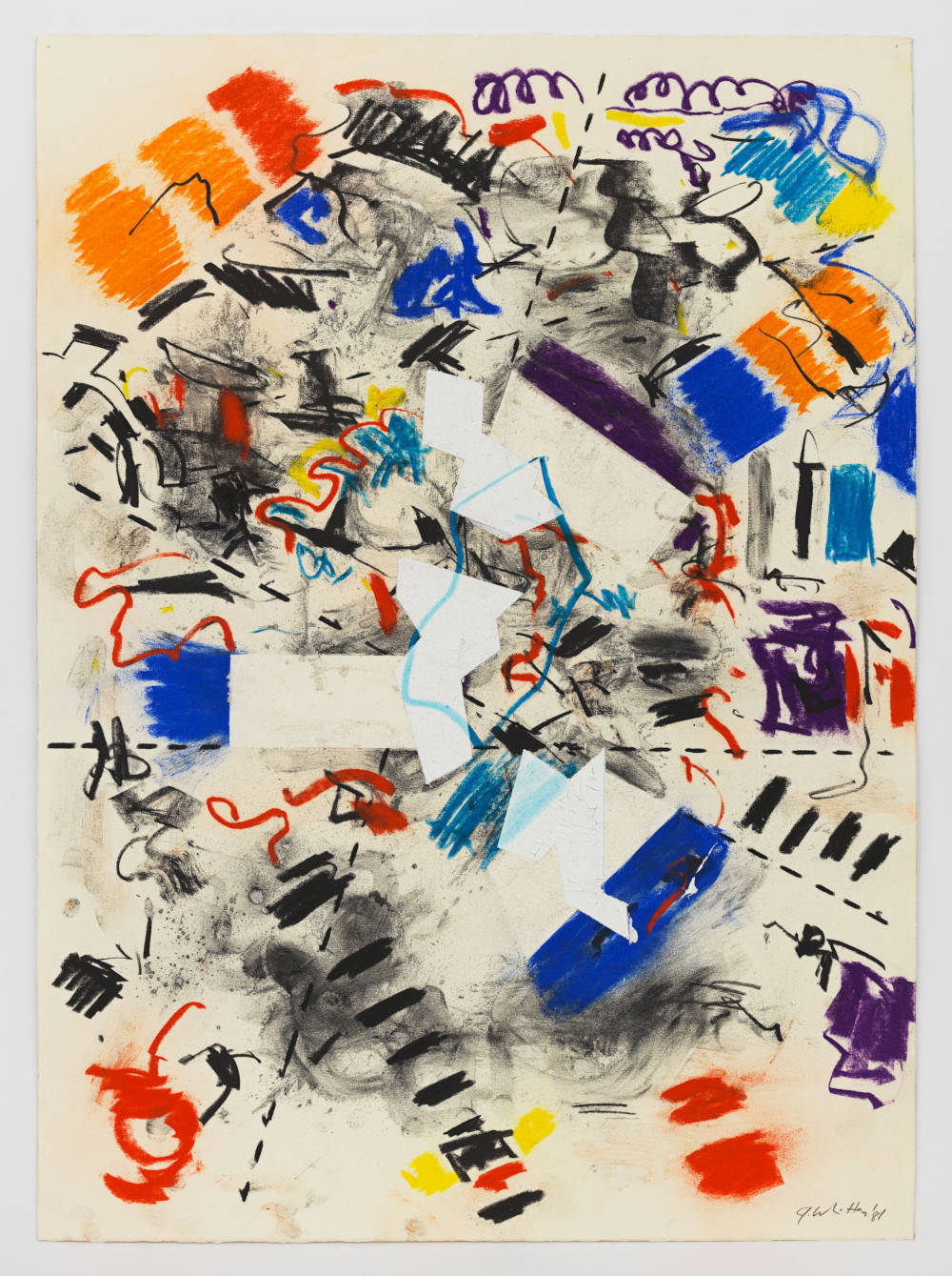 Jack Whitten, Jack Whitten, Jack Whitten, Jack Whitten & Jack Whitten, Geometric Collusion #1, 1981
