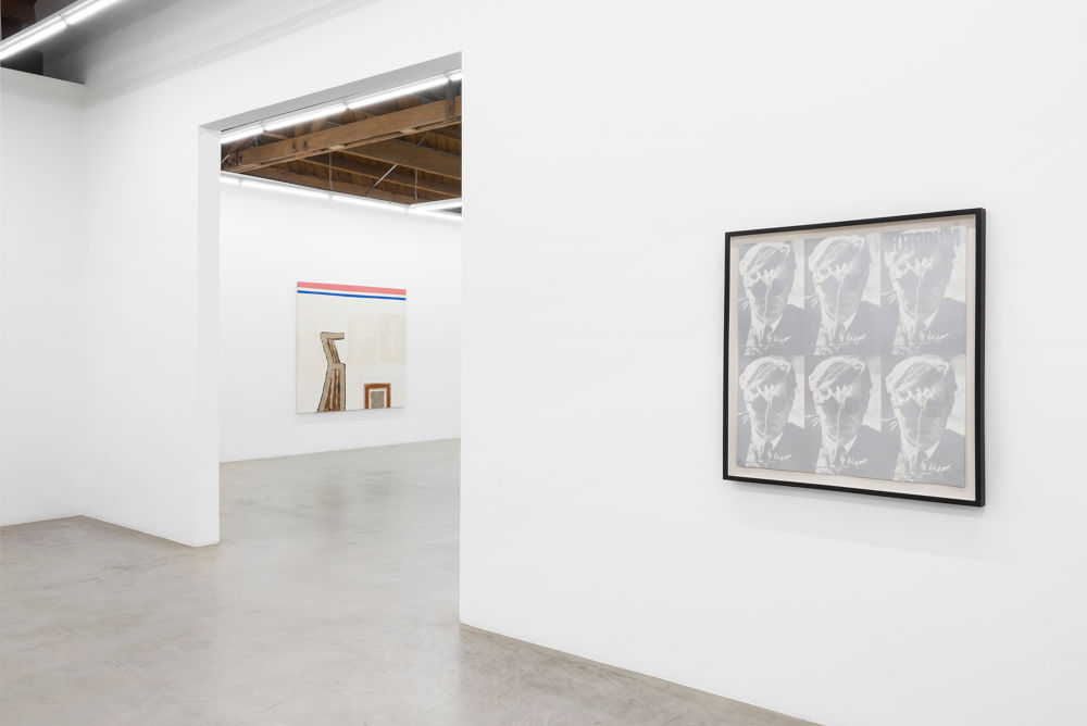 Installation image for Dennis Hopper: Morocco Paintings, at parrasch heijnen