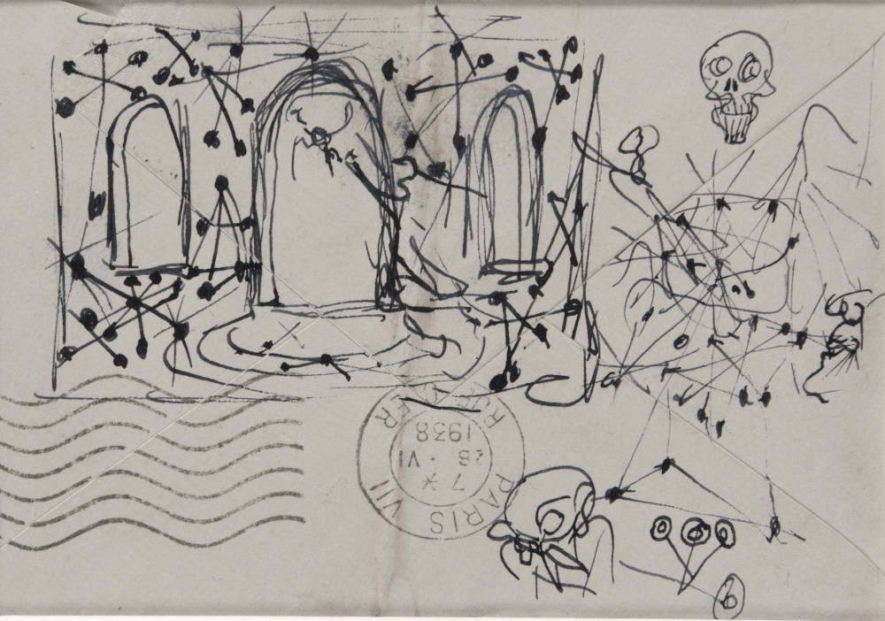 Salvador Dalí, Etude pour la décoration, 1938