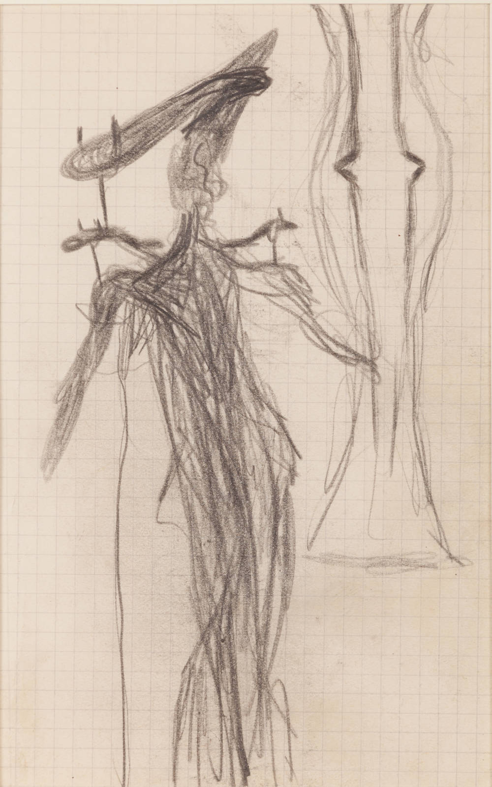 Salvador Dalí, Femme à béquilles, c.1937