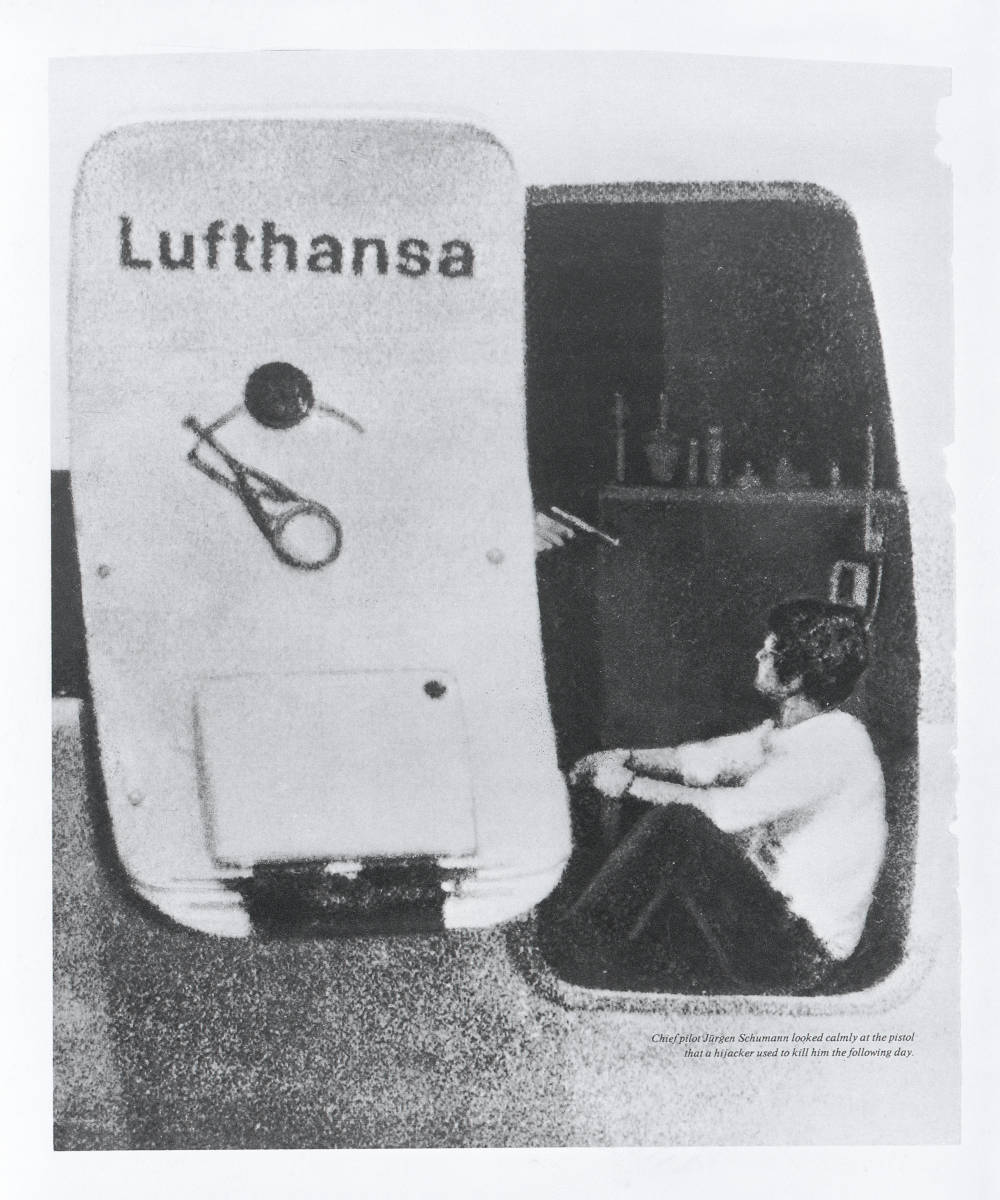 Mimmo Rotella, Lufthansa, 1979