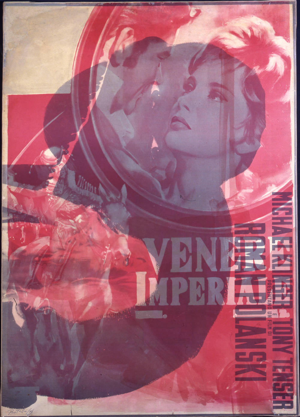 Mimmo Rotella, Venere Imperiale, 1966