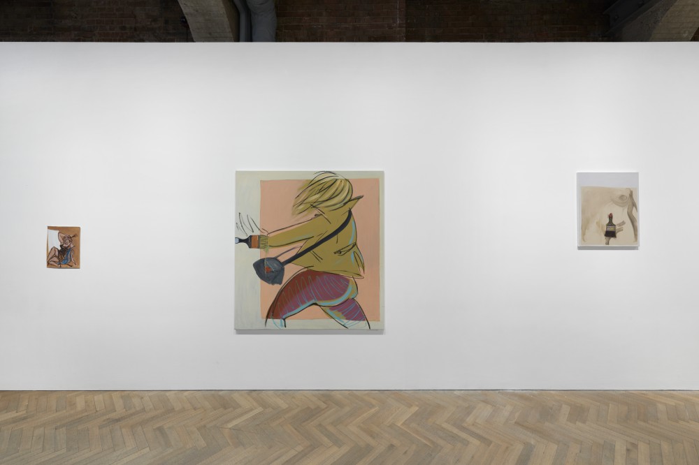 Installation image for Ella Kruglyanskaya: This is a Robbery, at Thomas Dane Gallery