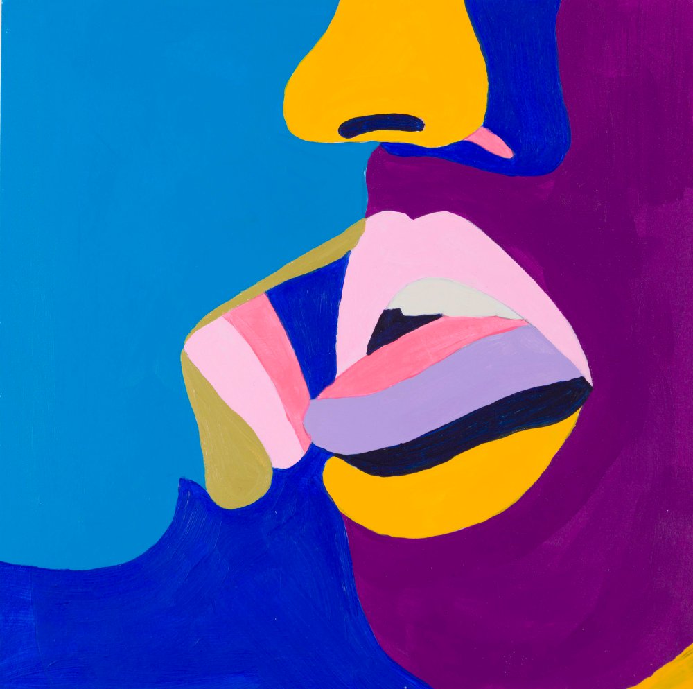 Helen Beard, Study for Sweet Kisses, 2020