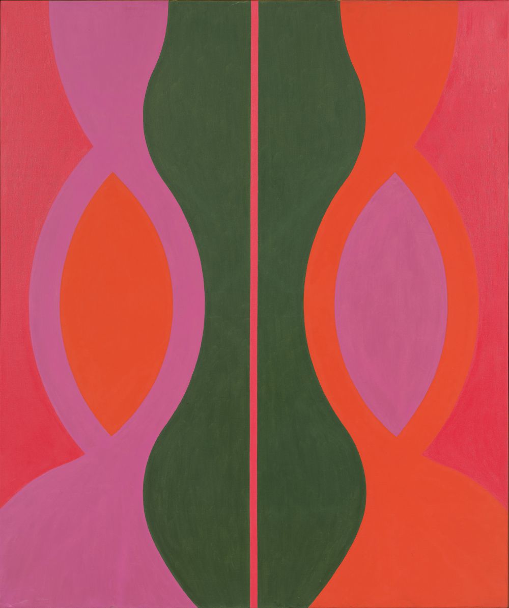 John Ferren, Green, Violet, Orange, Red