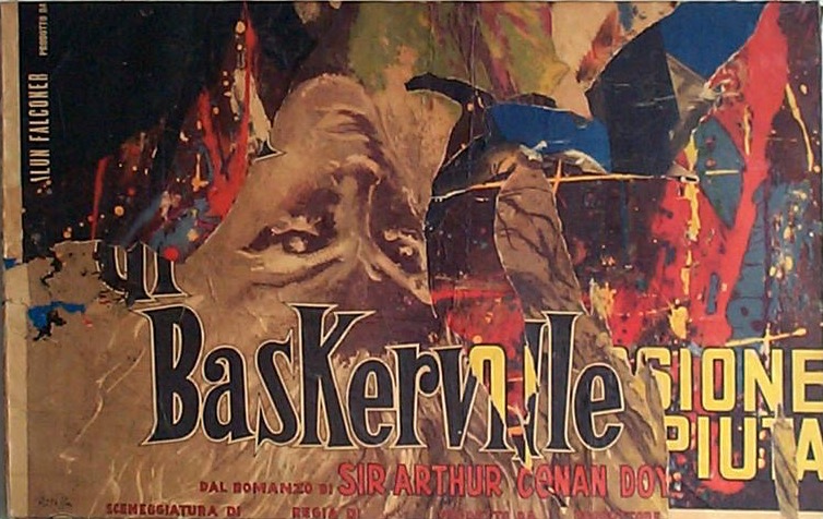 Mimmo Rotella, Baskerville, 1961