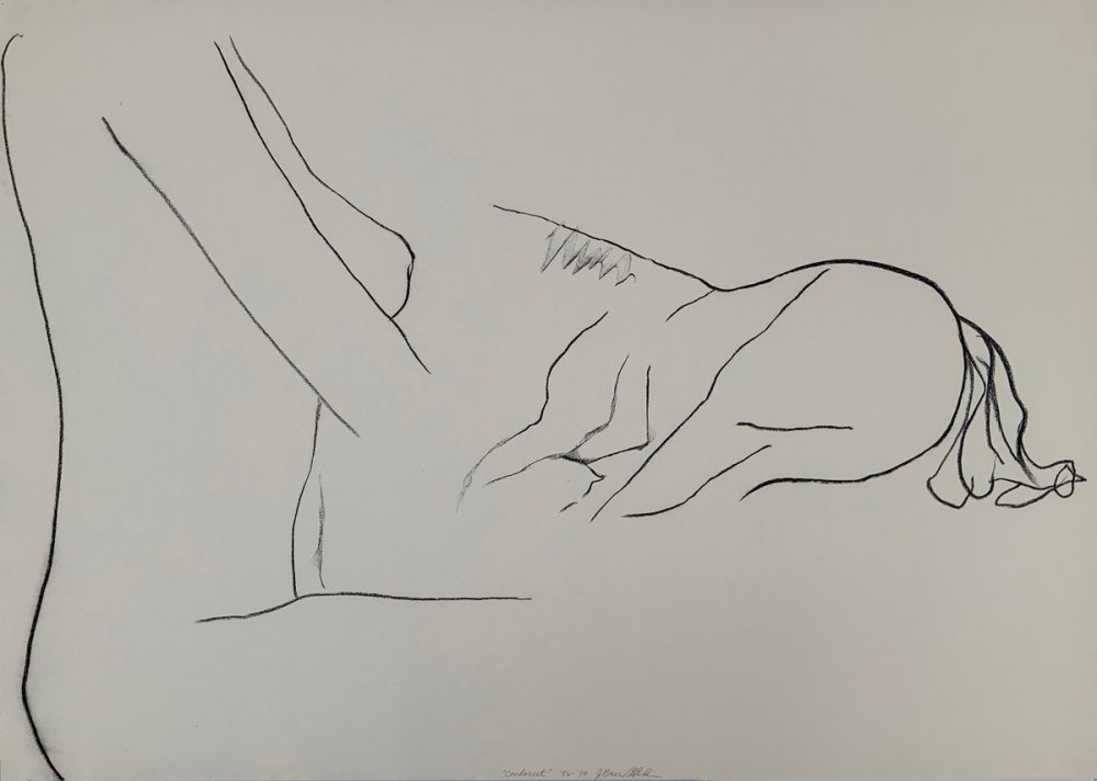 Jo Baer, Condorcet. From the series: With Bruce Robbins, 1982 / 1990
