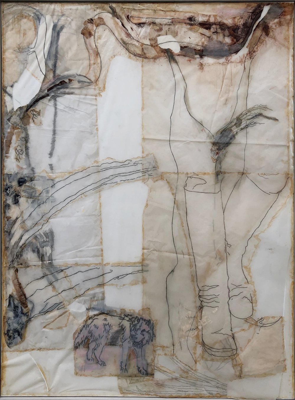 Jo Baer, The River Thames, 1992