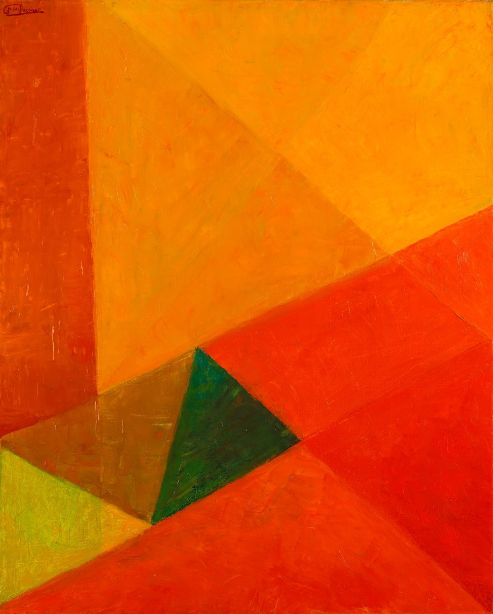 Joseph Lacasse, Joseph Lacasse & Joseph Lacasse, COMPOSITION (DIA NO. 122), 1966