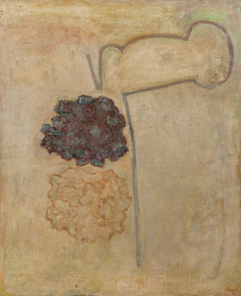 Prunella Clough, Terry Winters, Prunella Clough & Prunella Clough, Winter Garden, c. 1960