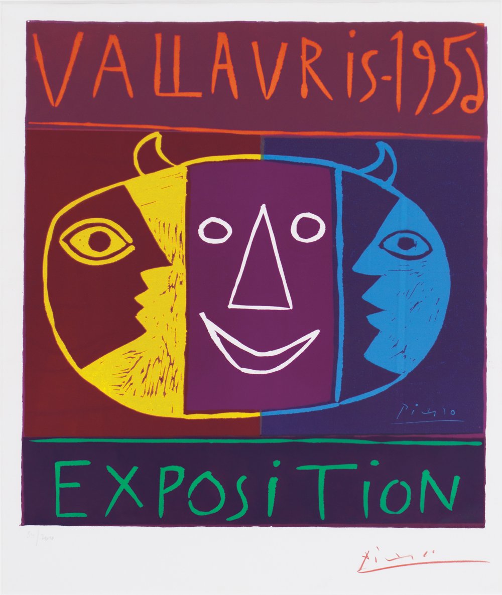 Pablo Picasso, Exposition Vallauris