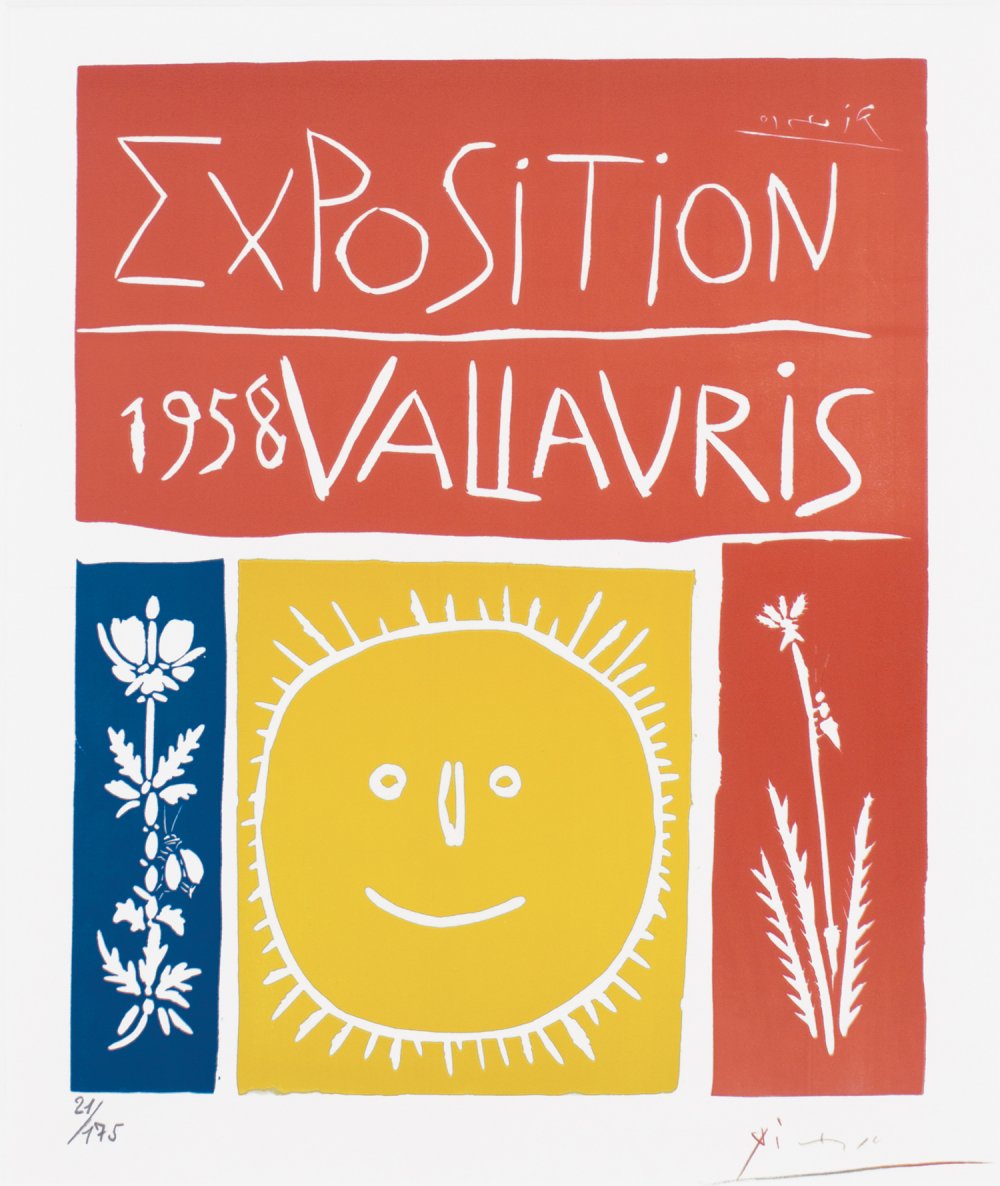 Pablo Picasso, Exposition Vallauris