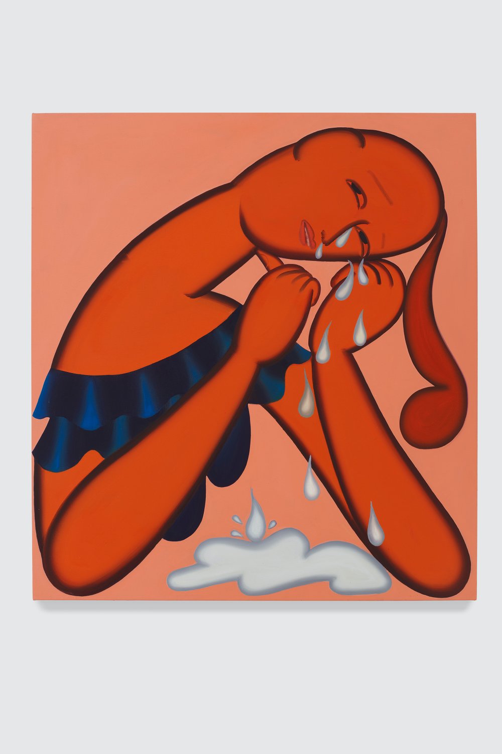 Grace Weaver, Crying (II, Downwards), 2020