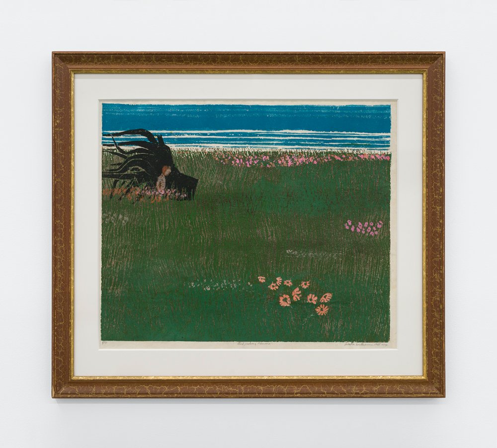 Girl Picking Flowers, 1965