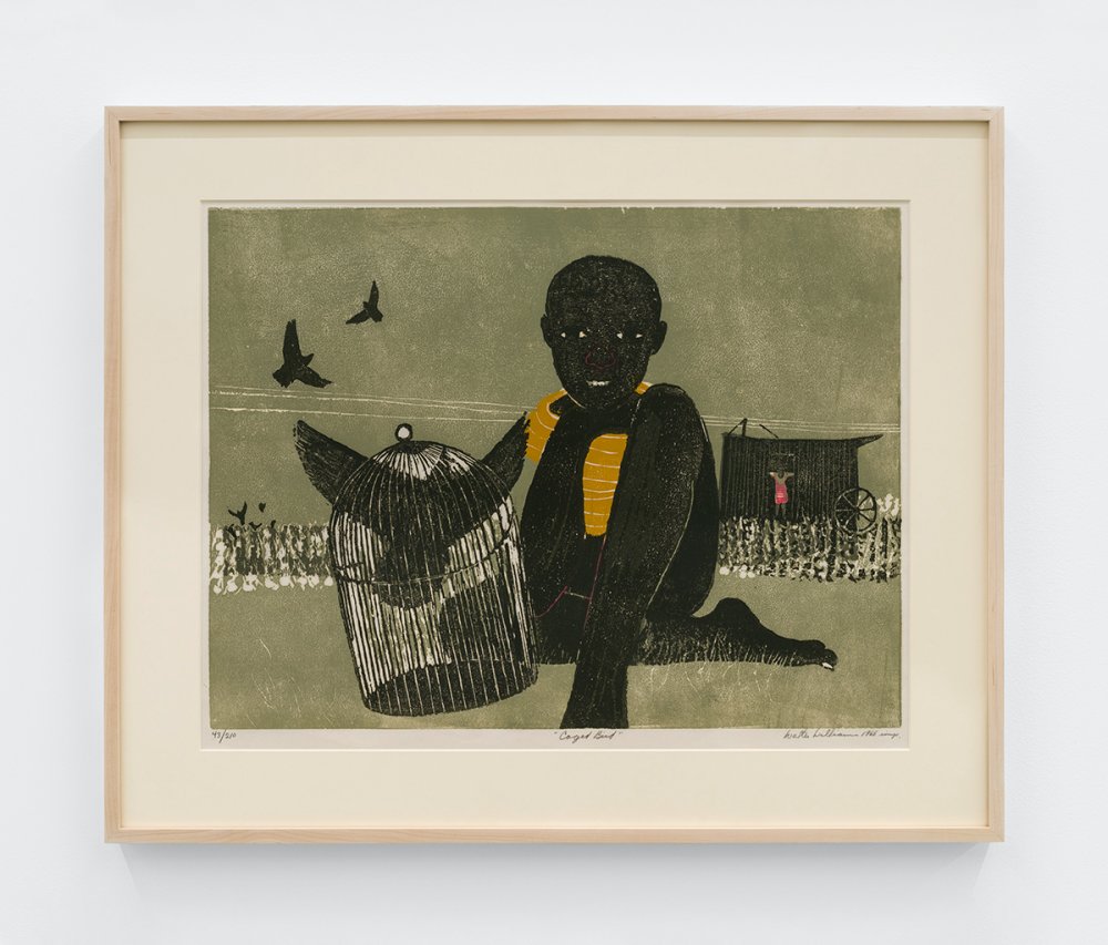 Walter H. Williams, Caged Bird, 1966